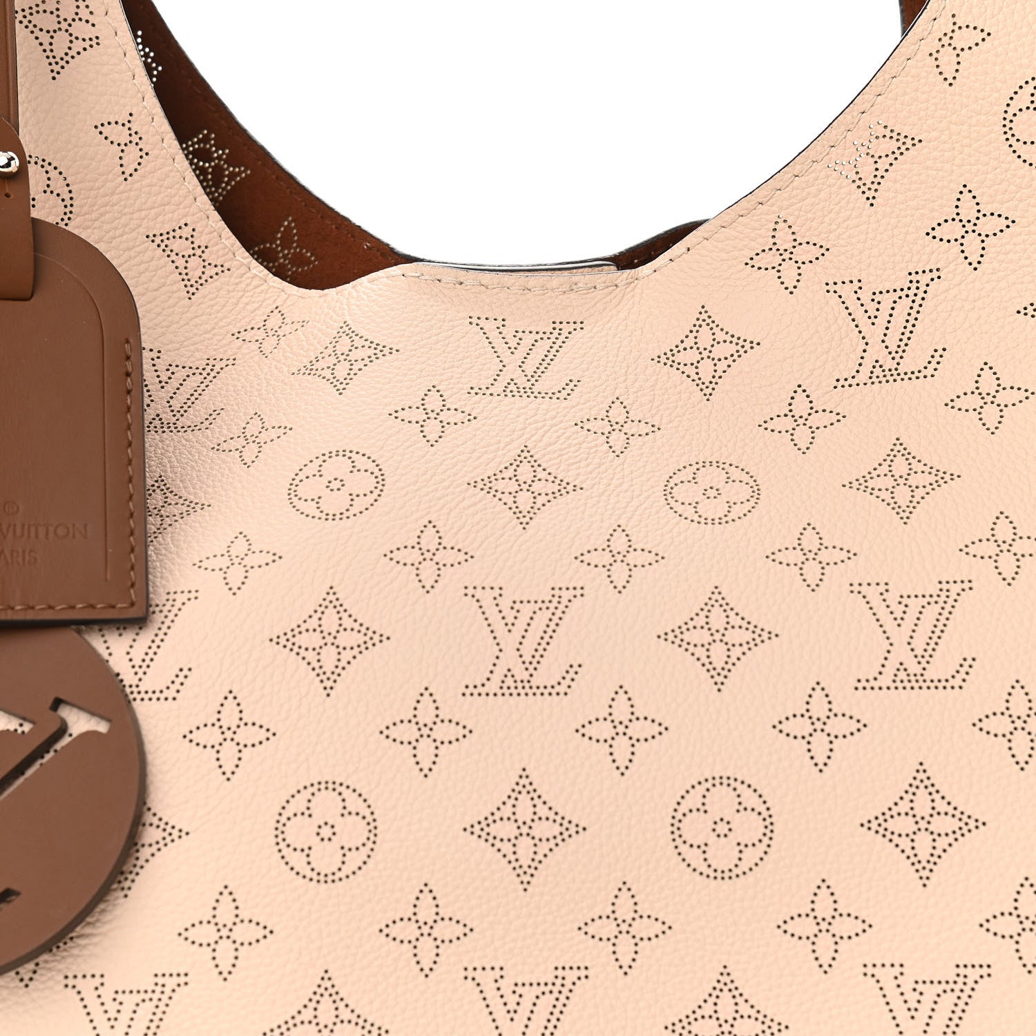 Louis Vuitton Mahina Carmel Hobo Creme 7 of 10