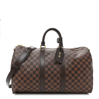 Louis Vuitton Damier Ebene Keepall Bandouliere 45 1 of 9