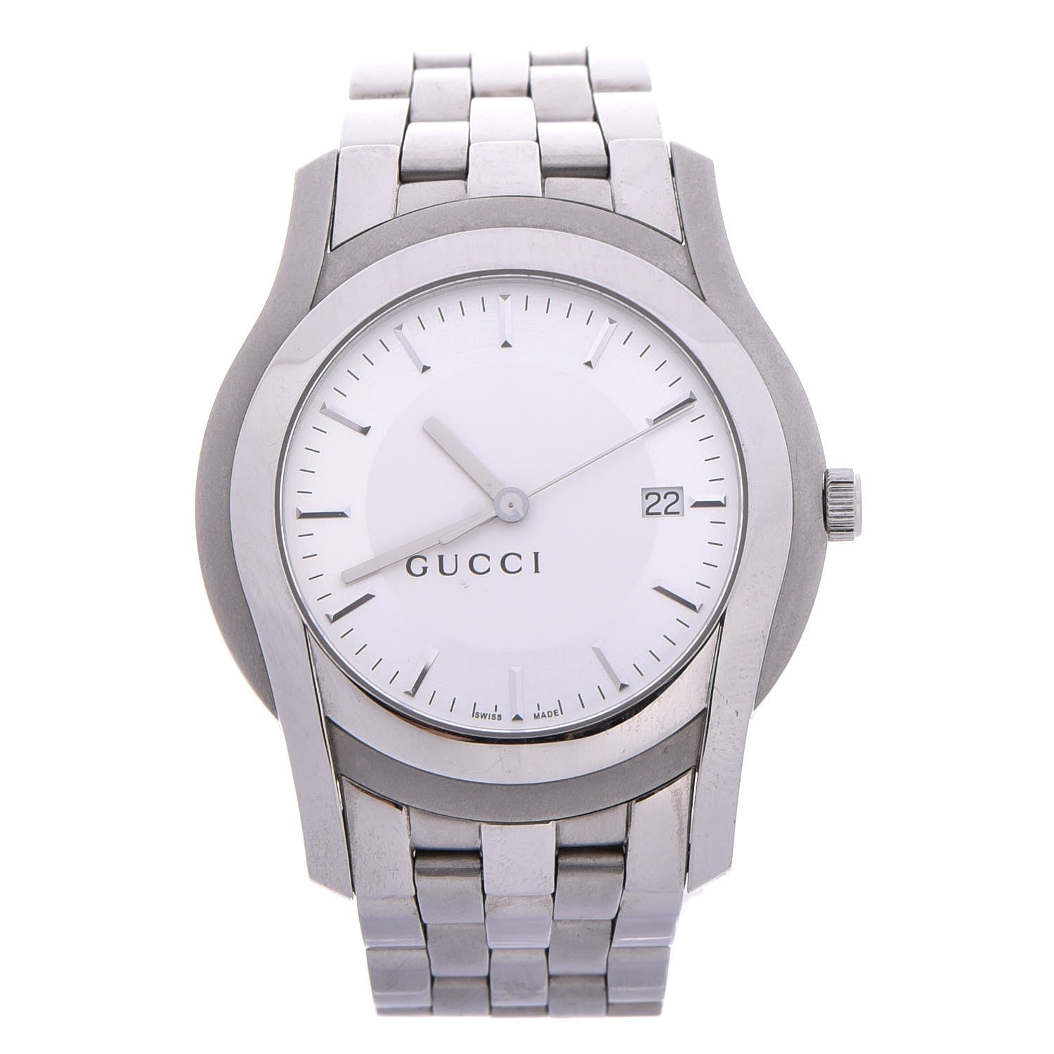 Gucci Stainless Steel 38mm 5500XL Quartz Watch 1 of 8