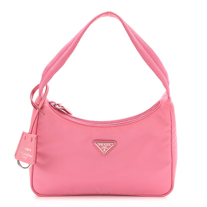 Prada Tessuto Nylon Mini Re-Edition 2000 Bag Begonia 1 of 10