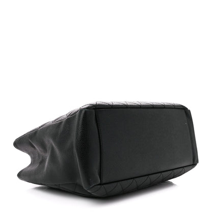 Chanel Caviar Quilted Grand Shopping Tote GST Black 4 of 11