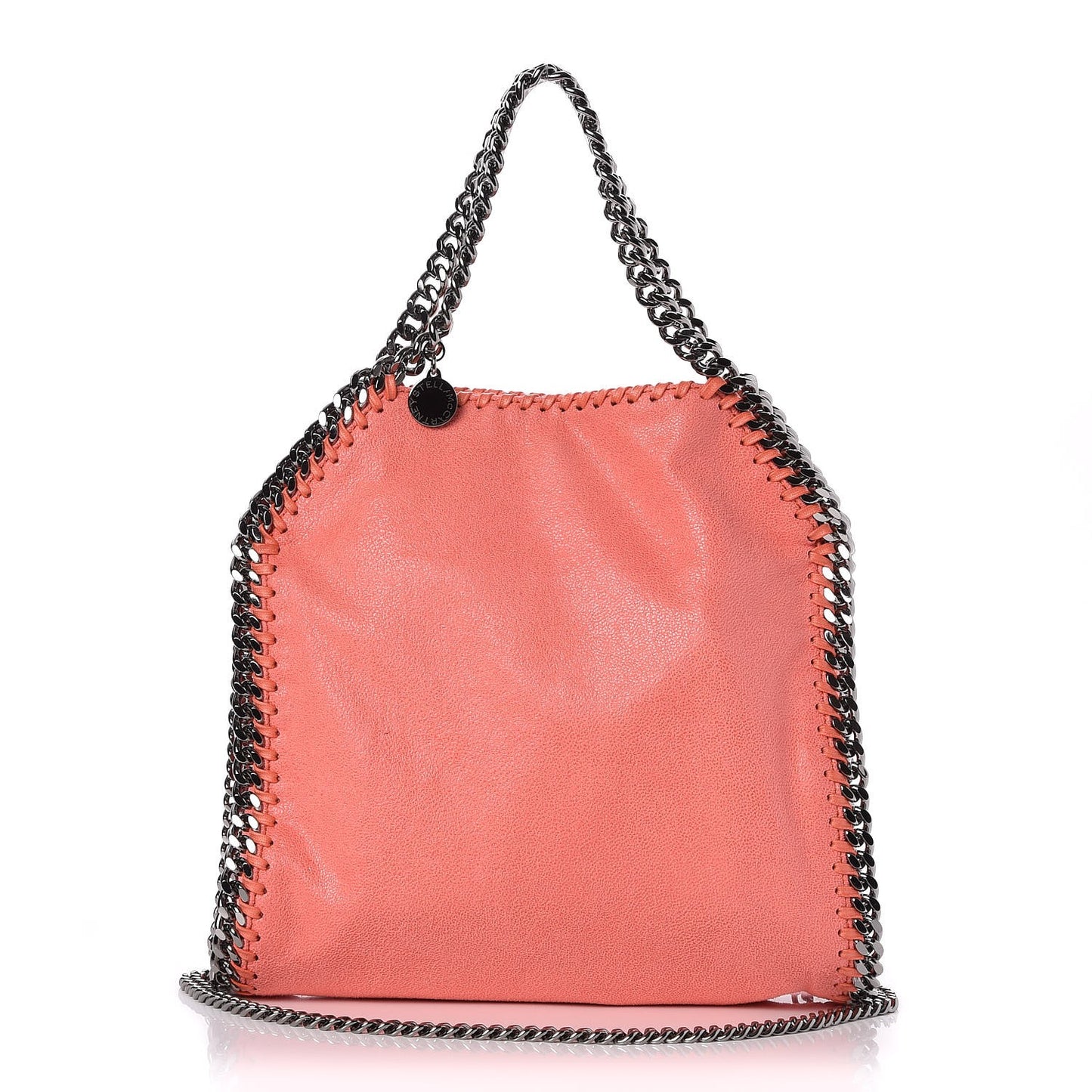 Shaggy Deer Mini Falabella Fold Over Tote Peony