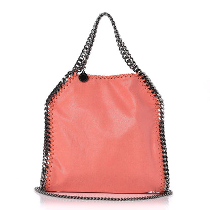 Stella McCartney Shaggy Deer Mini Falabella Fold Over Tote Peony 1 of 8