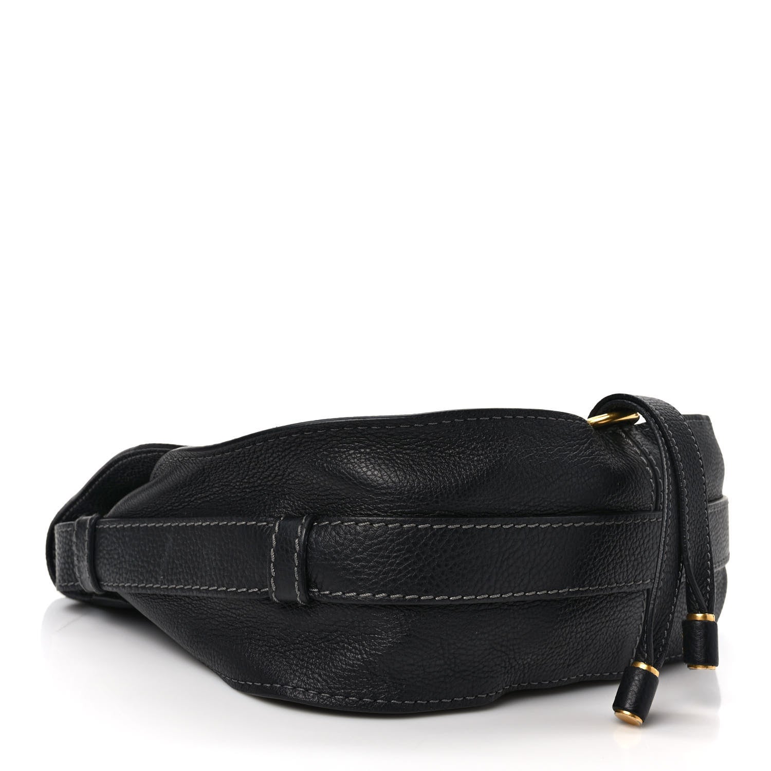 Chloe Calfskin Medium Marcie Round Crossbody Bag Black 4 of 8