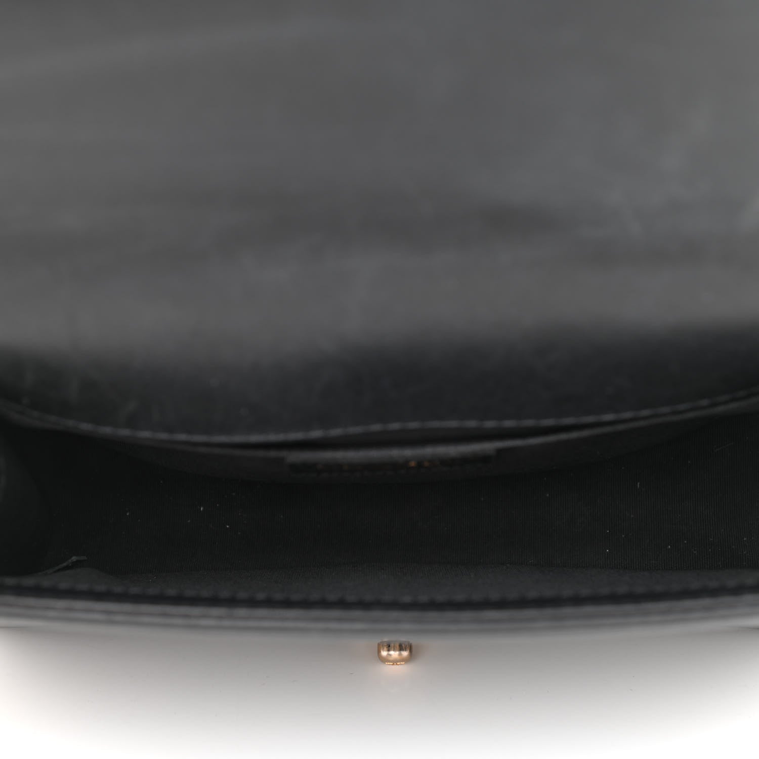 Chanel Calfskin Quilted Medium Boy Top Handle Flap Black 5 of 12