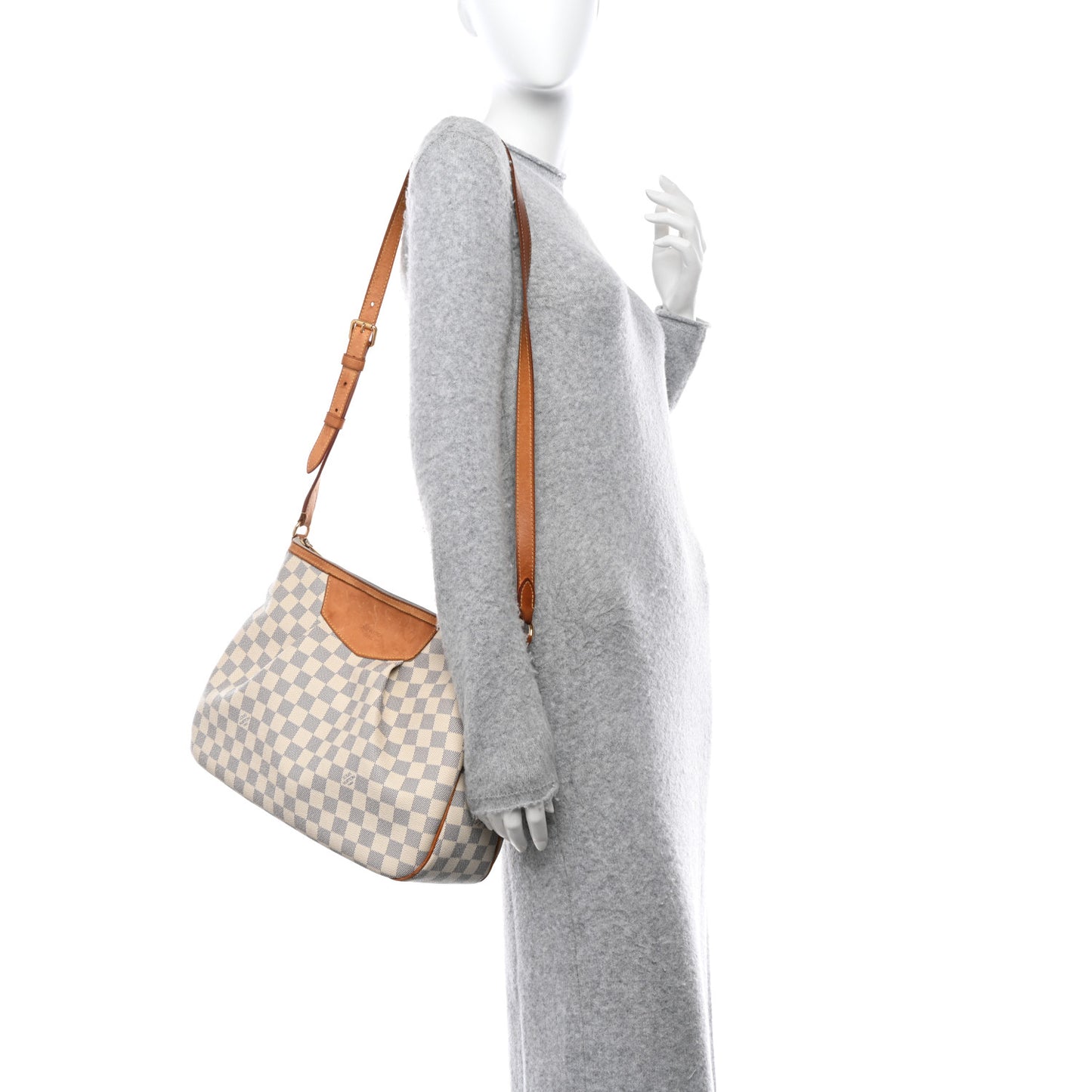LOUIS VUITTON Damier Azur Siracusa MM