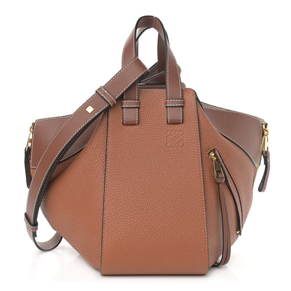 Loewe Grained Calfskin Small Hammock Shoulder Bag Tan 1 of 11
