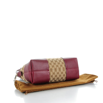 Gucci Monogram Medium Bree Shoulder Bag Ruby Red 4 of 7