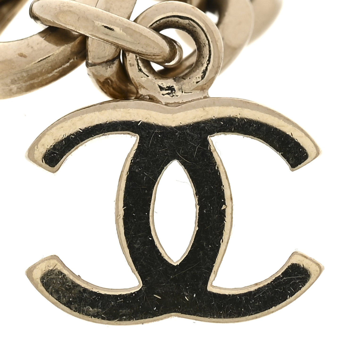 Crystal CC Chain Bracelet Gold Silver