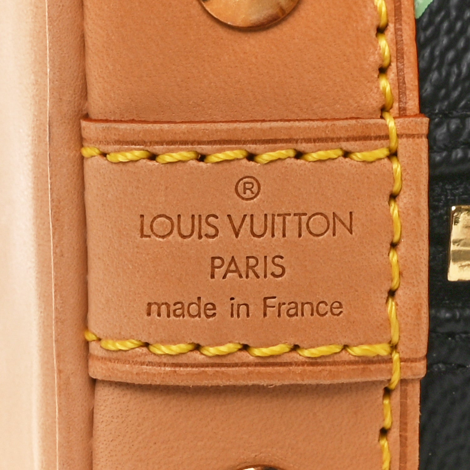 Louis Vuitton Monogram Multicolor Alma Black 6 of 9