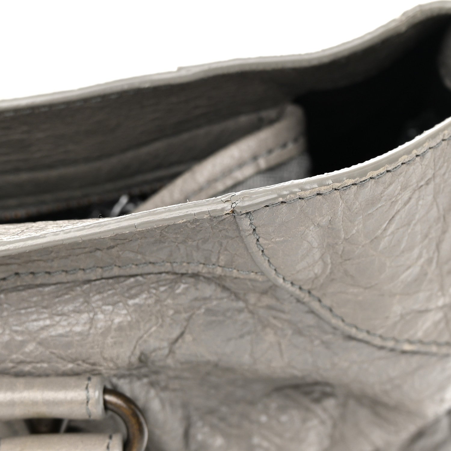 Balenciaga Agneau Classic Hardware City Gris Pyrite 17 of 17