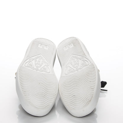 Gucci Calfskin Web Studded Ace Sneakers 36 Black 4 of 5