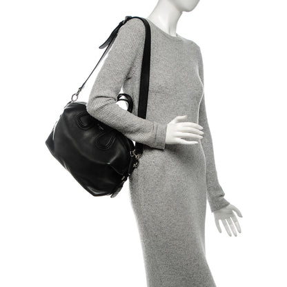 Givenchy Pebbled Calfskin Small Nightingale Black 2 of 5