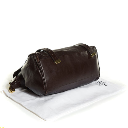 Mulberry Soft Buffalo Leather Medium Alexa Chocolate 4 of 11