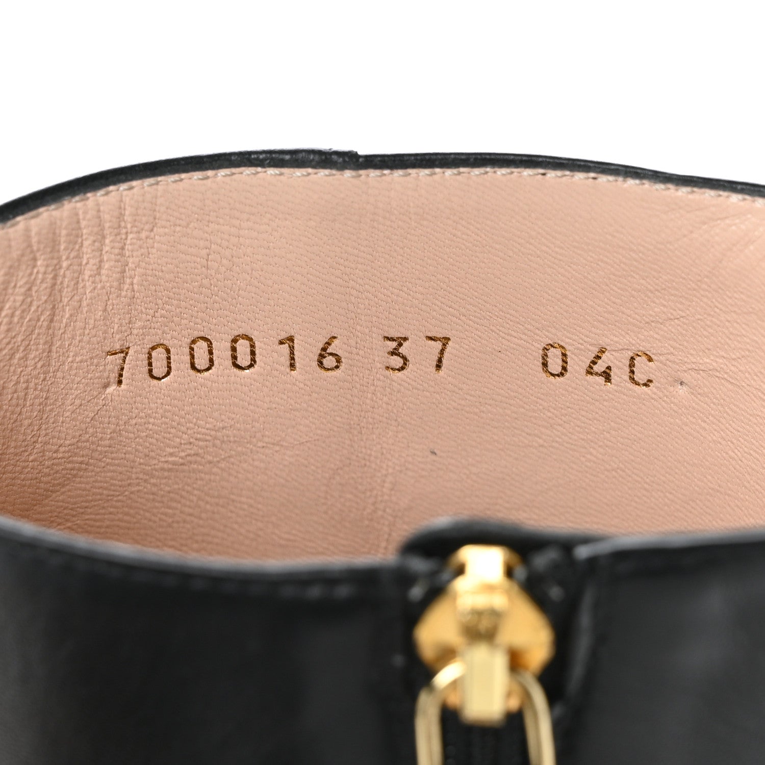 Gucci Malaga Kid GG Blondie 55mm Ankle Boots 37 Black 9 of 9