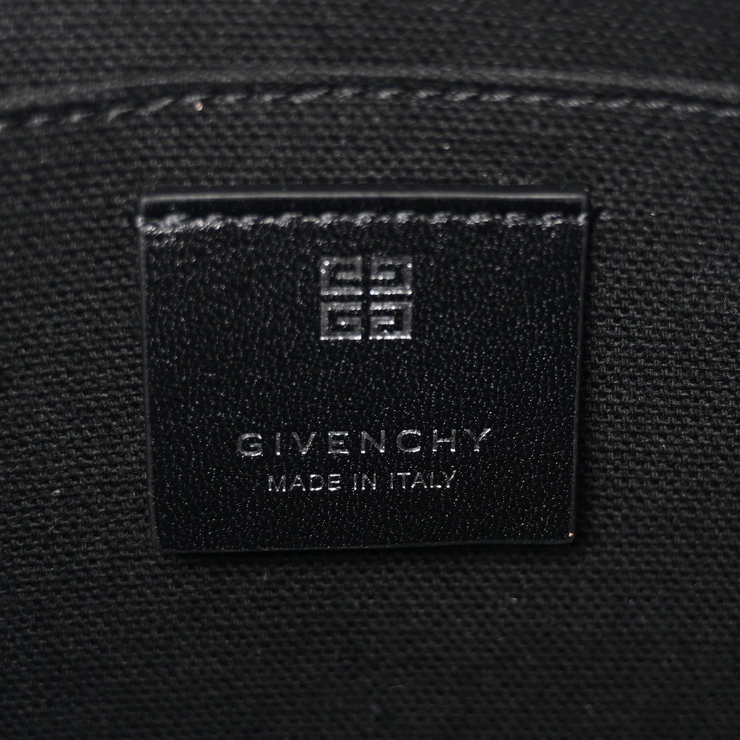 Givenchy Calfskin Voyou Pouch Black 6 of 9
