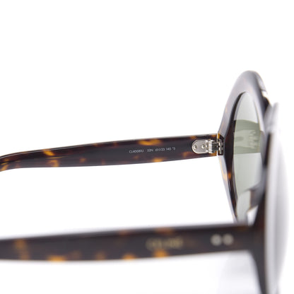 Celine Round Sunglasses CL 40081U Tortoise 5 of 7
