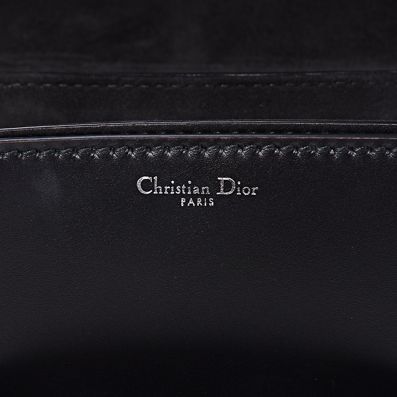 Christian Dior Smooth Calfskin Dio(r)evolution Flap Bag Black 6 of 10