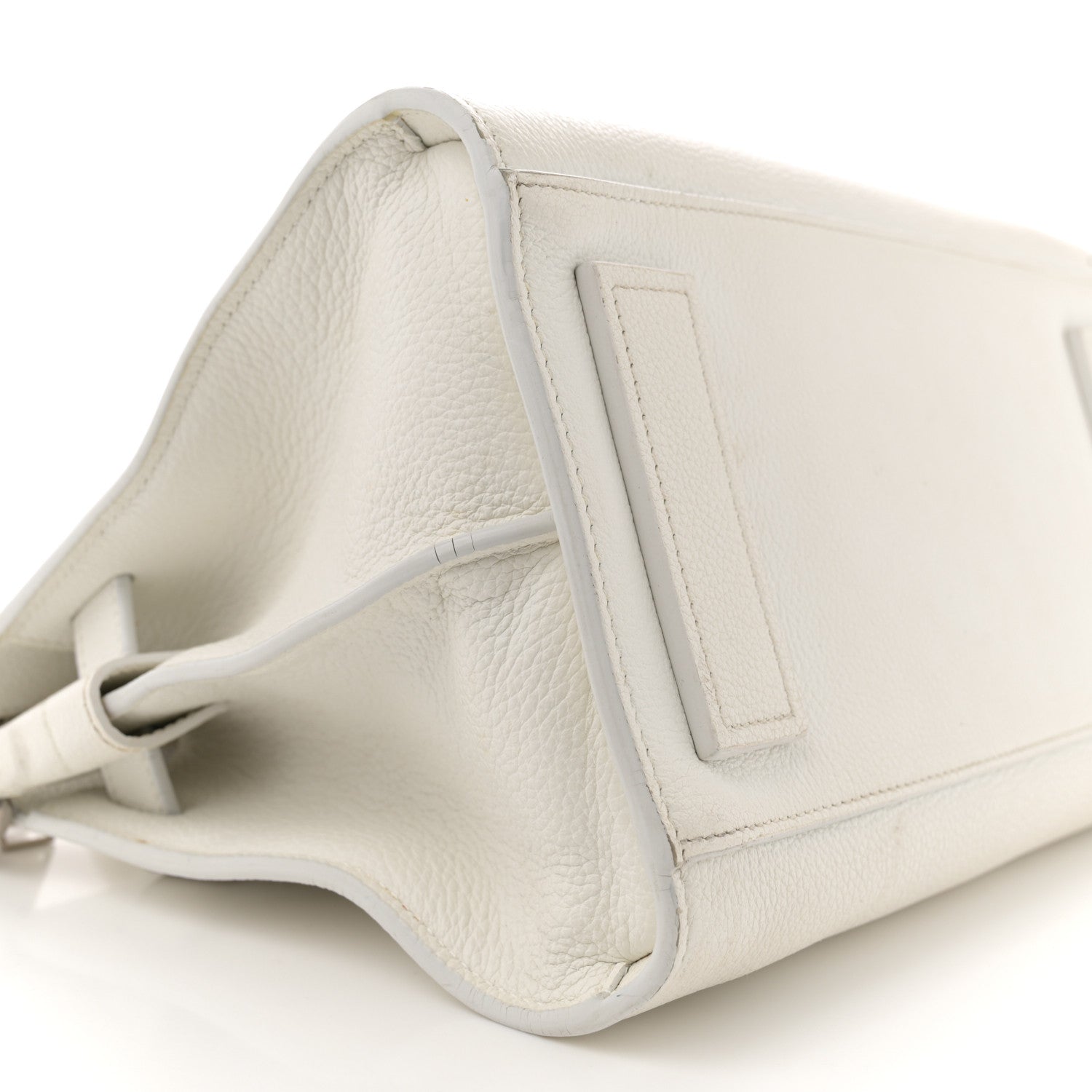 Saint Laurent Calfskin Baby Supple Sac De Jour White 9 of 19
