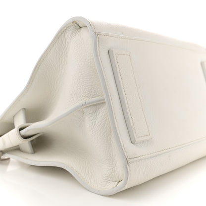 Saint Laurent Calfskin Baby Supple Sac De Jour White 9 of 19