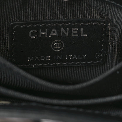 Chanel Patent CC Phone Holder Crossbody Black 6 of 9