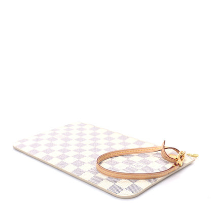 Louis Vuitton Damier Azur Neverfull MM GM Pochette 7 of 7