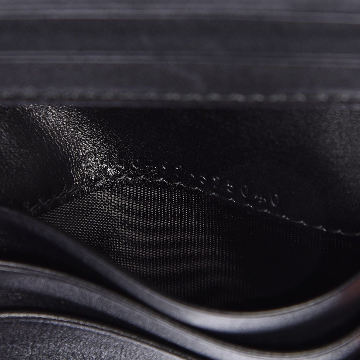 Calfskin Matelasse GG Marmont Card Case Wallet Black
