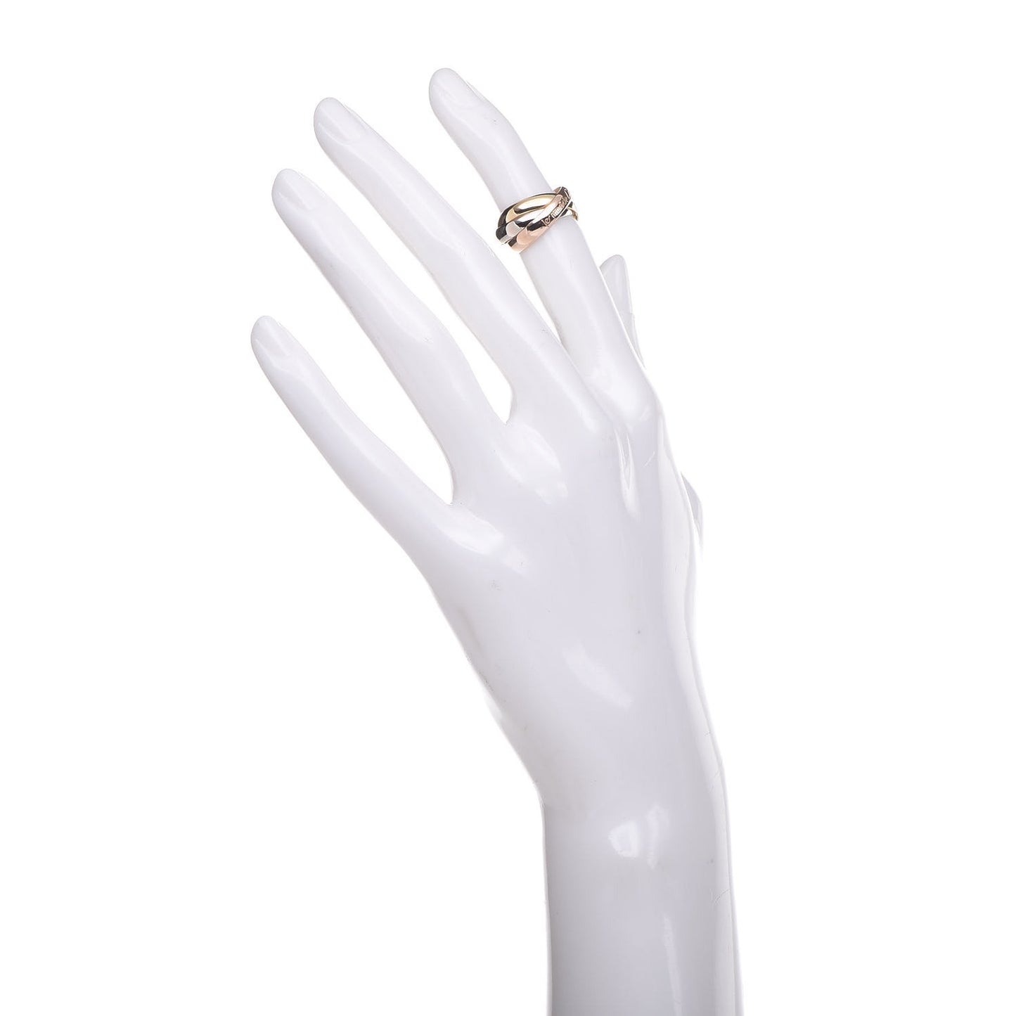 18K Pink Yellow White Gold Classic Les Must De Trinity Ring 47 4
