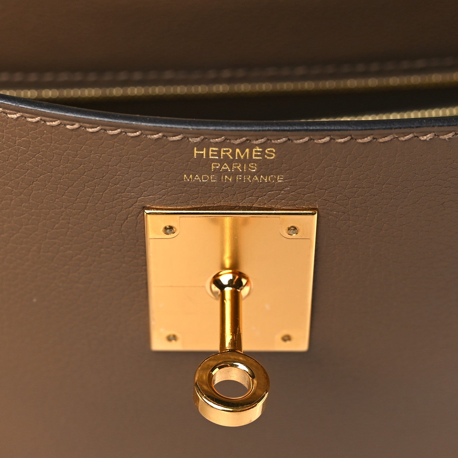 Hermes Evercolor Kelly Retourne 28 Beige De Weimar 5 of 9