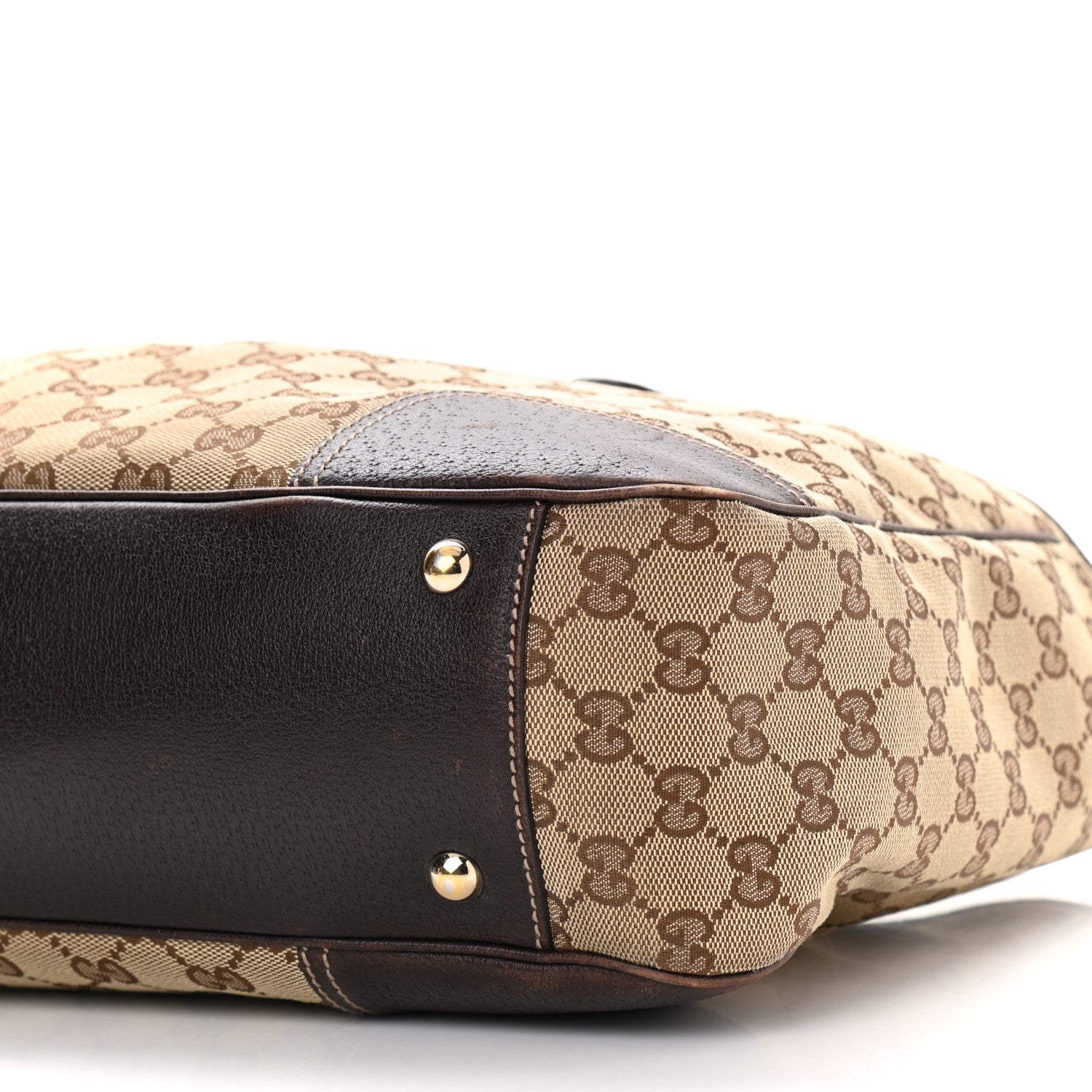 Gucci Monogram Medium Princy Tote Dark Brown 10 of 15