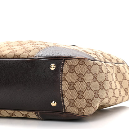 Gucci Monogram Medium Princy Tote Dark Brown 10 of 15