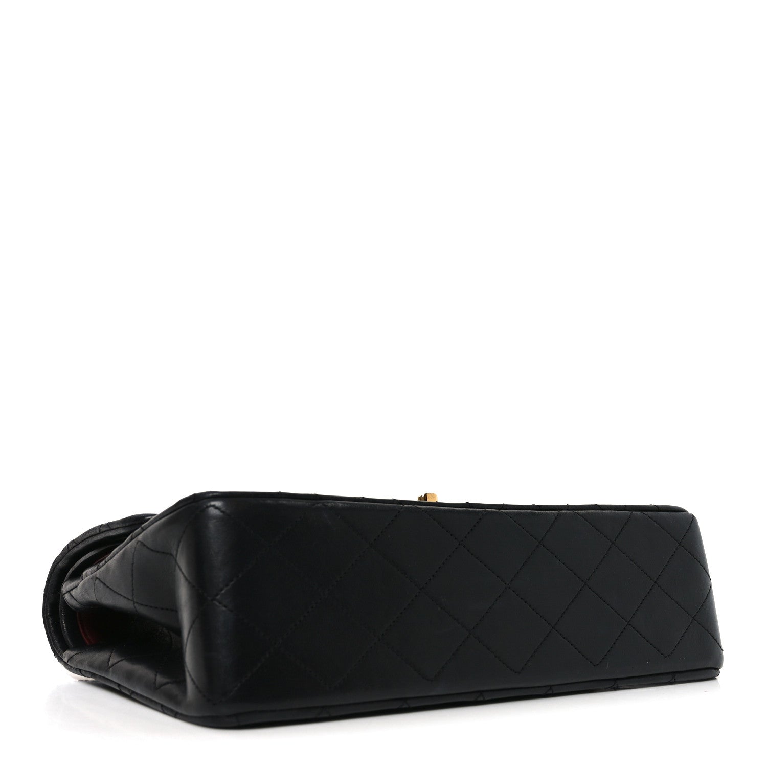 Chanel Lambskin Quilted Small Double Flap Black 4 of 10