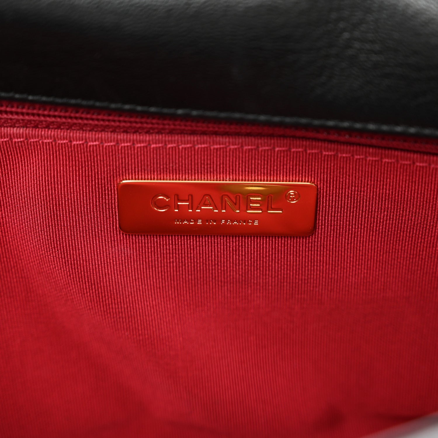 Chanel Shiny Goatskin Quilted Large Chanel 19 Flap Black 7 of 10