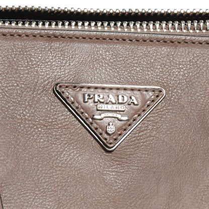 Prada Glace Calf Twin Pocket Tote Argilla 5 of 8