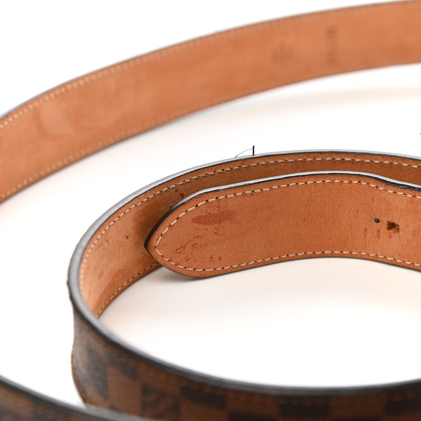 Damier Ebene Mini 25mm Belt 90 36