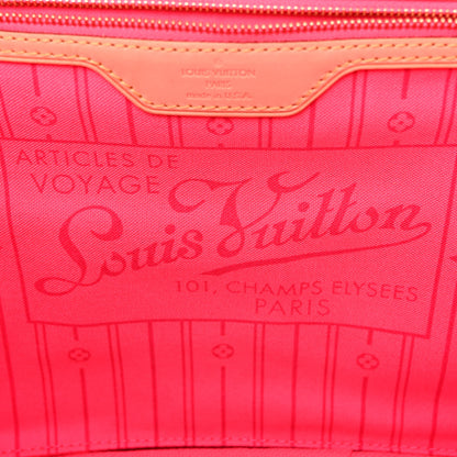 Louis Vuitton Monogram Roses Neverfull MM 7 of 11