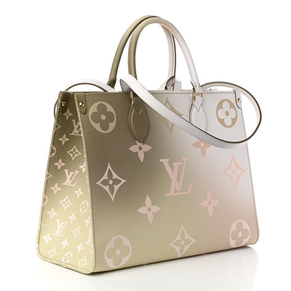 Louis Vuitton Monogram Giant Spring In The City OnTheGo MM Sunset Kaki 3 of 14
