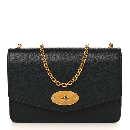 Mulberry Small Classic Grain Calfskin Small Darley Black 1 of 8