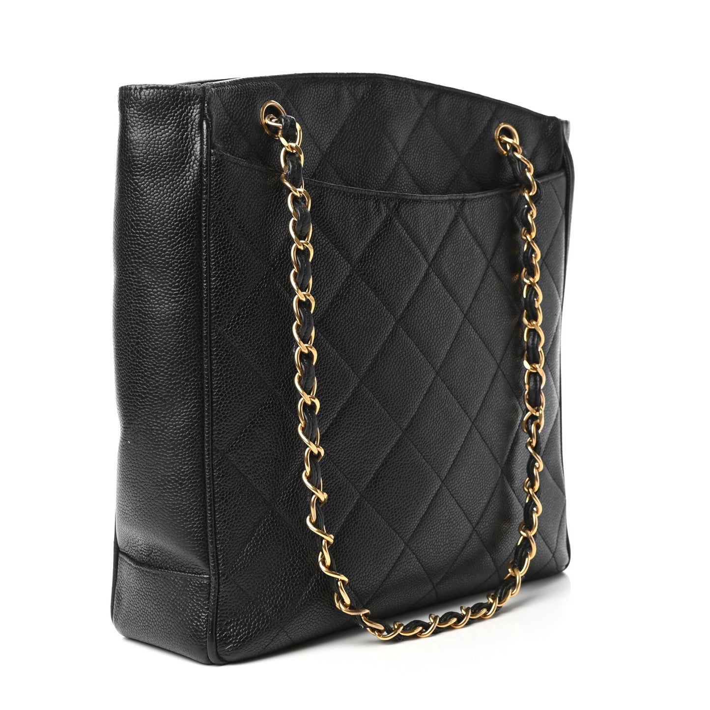 Caviar Shopper Tote Black