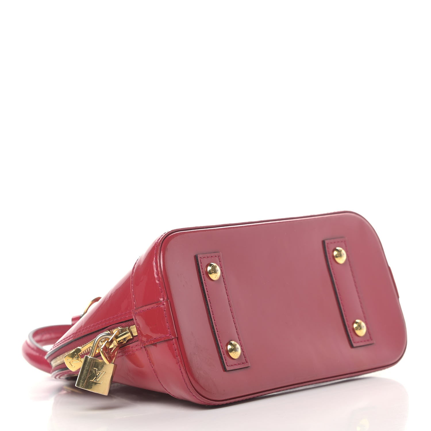 Louis Vuitton Vernis Alma BB Rose Indien 3 of 5