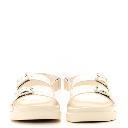Gucci Rubber Mini Double G Womens Isla Dad Sandals 42 Dusty White 2 of 8
