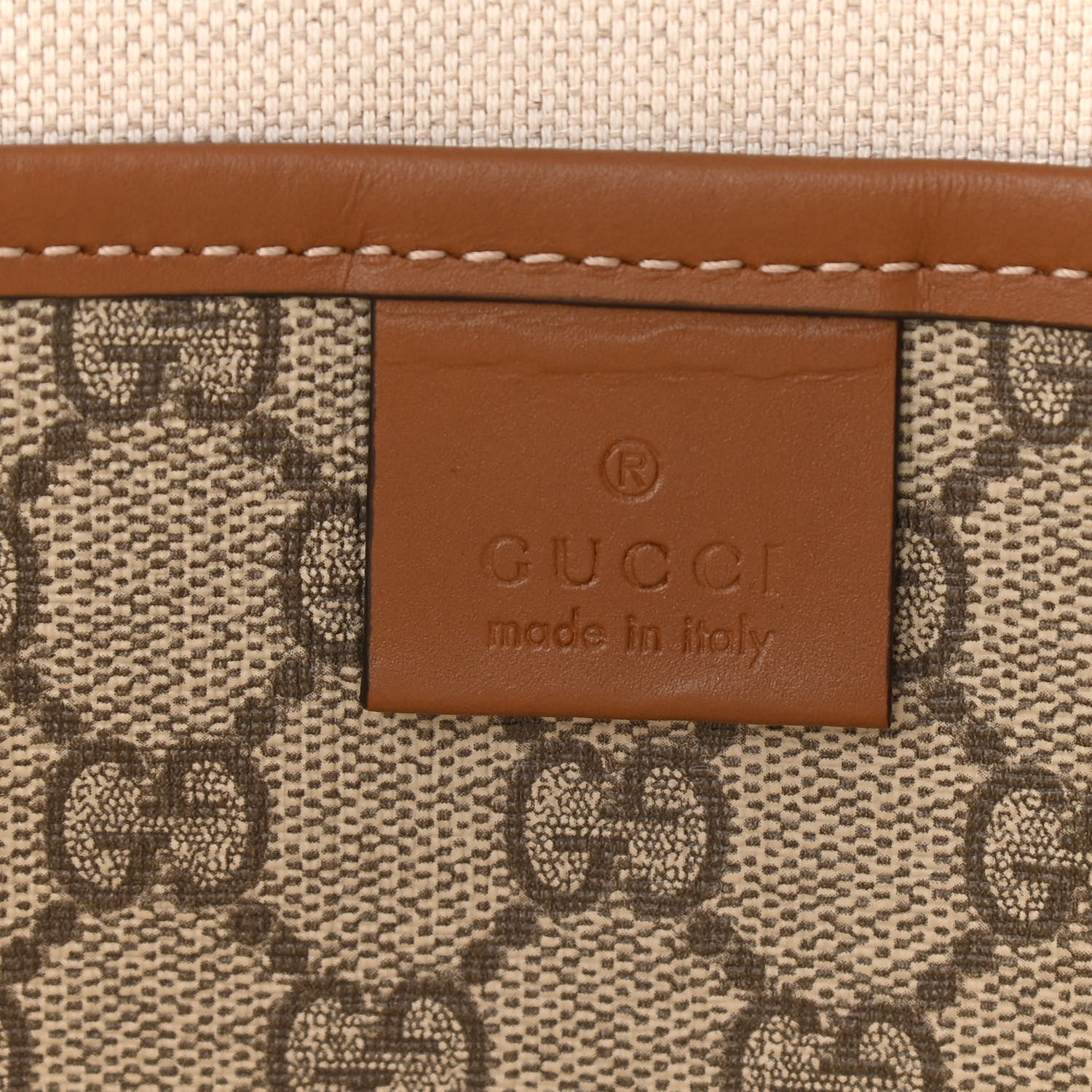 Gucci GG Plus Monogram Medium Signature Web Loop Tote Brown 8 of 10