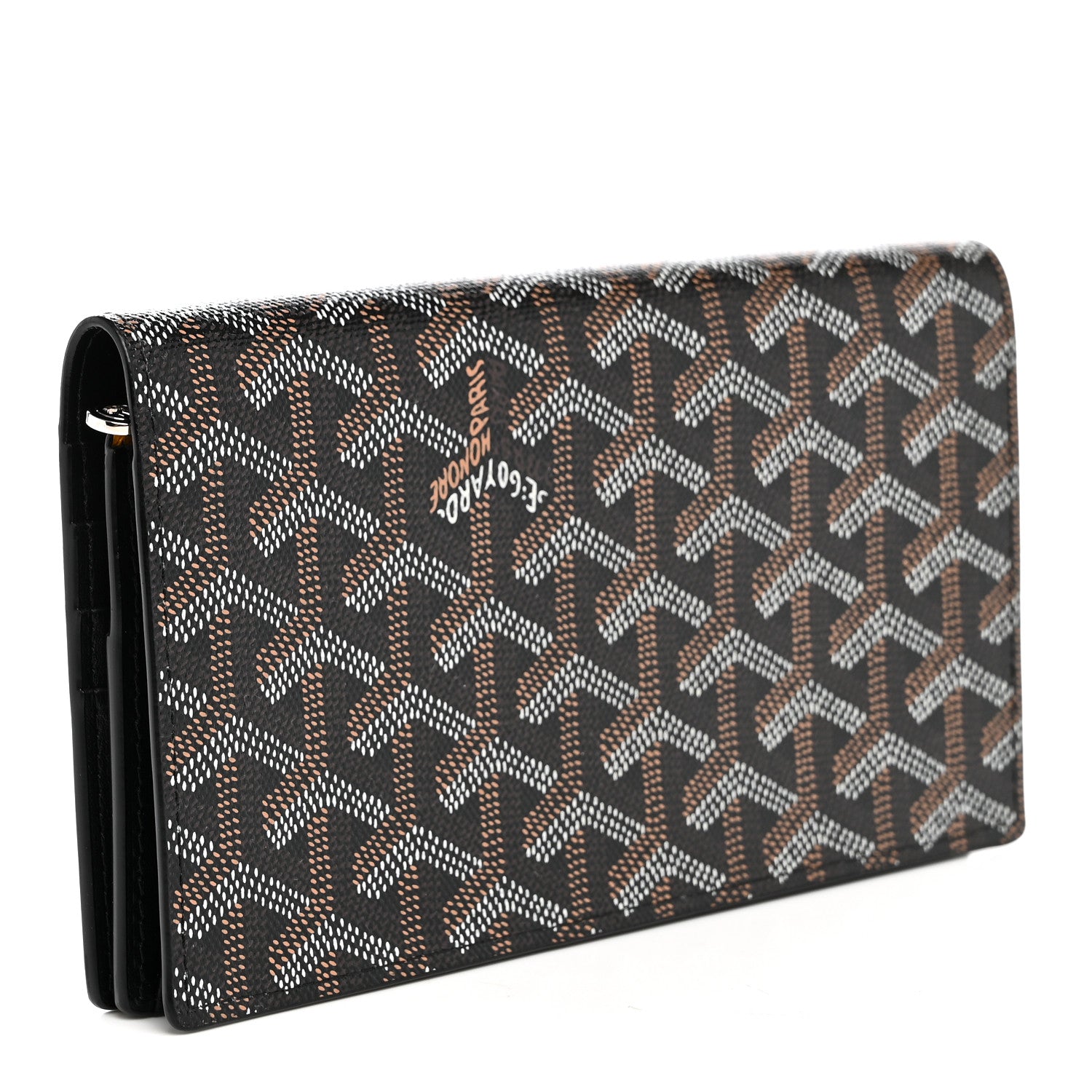 Goyard Goyardine Richelieu Wallet Black 3 of 7