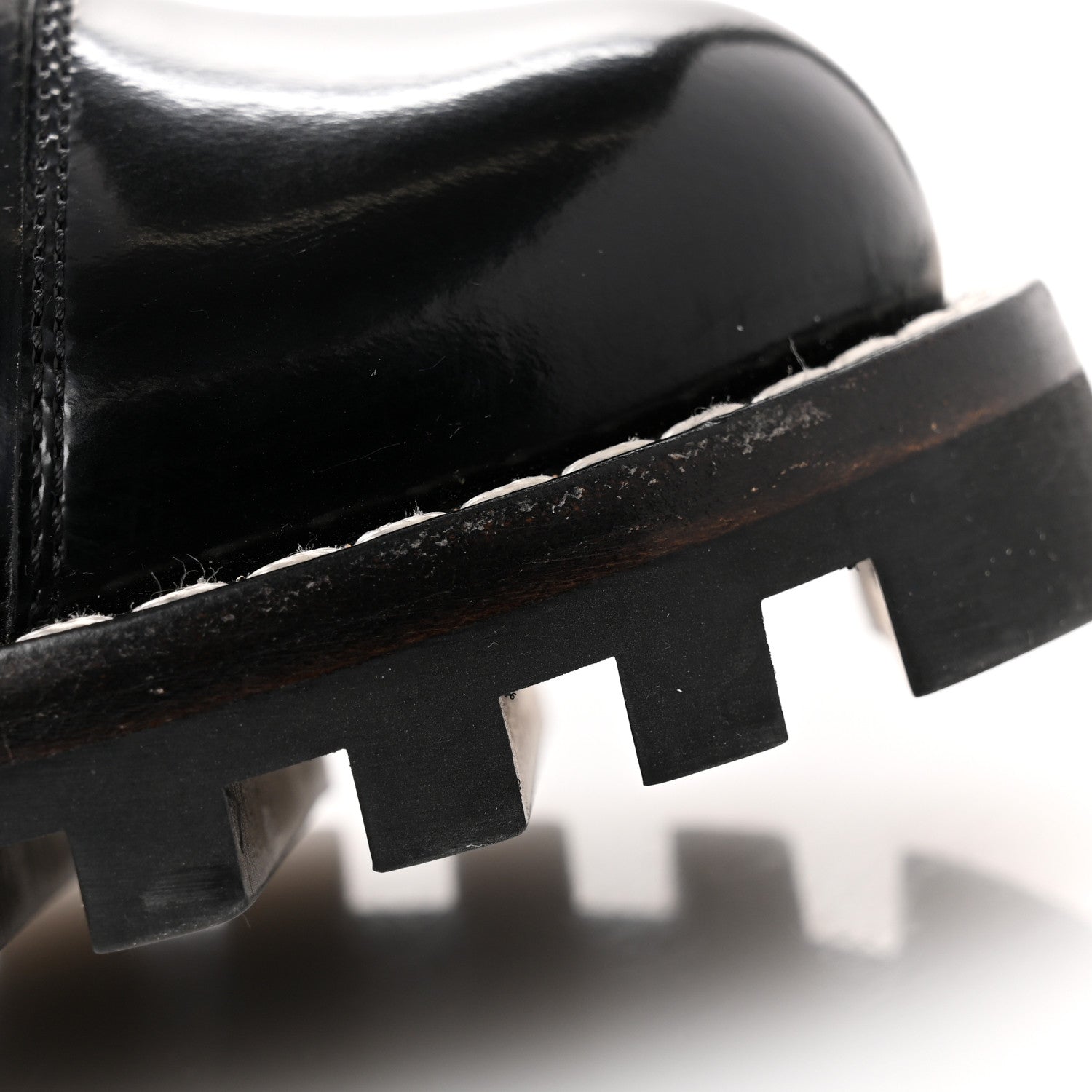 Louis Vuitton Patent Nano Monogram Ankle Star Trail Boots 37 Black 12 of 13