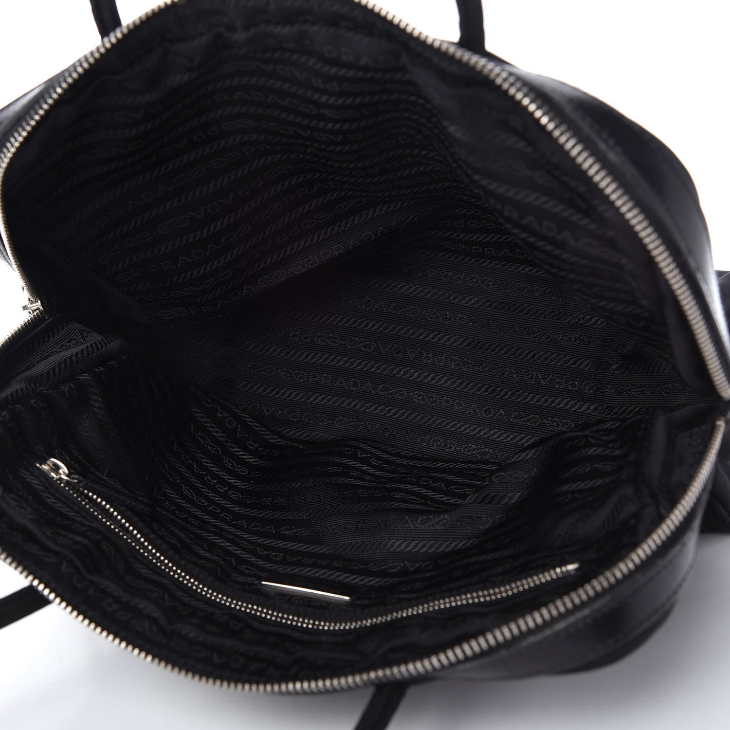 Prada Tessuto Nylon Tote Black 5 of 10