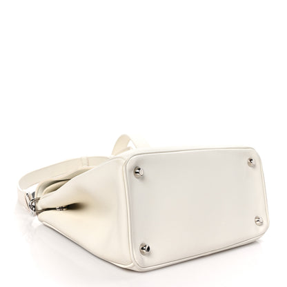 Christian Dior Smooth Calfskin Bi-Color Small Be Dior Flap White Black 4 of 11