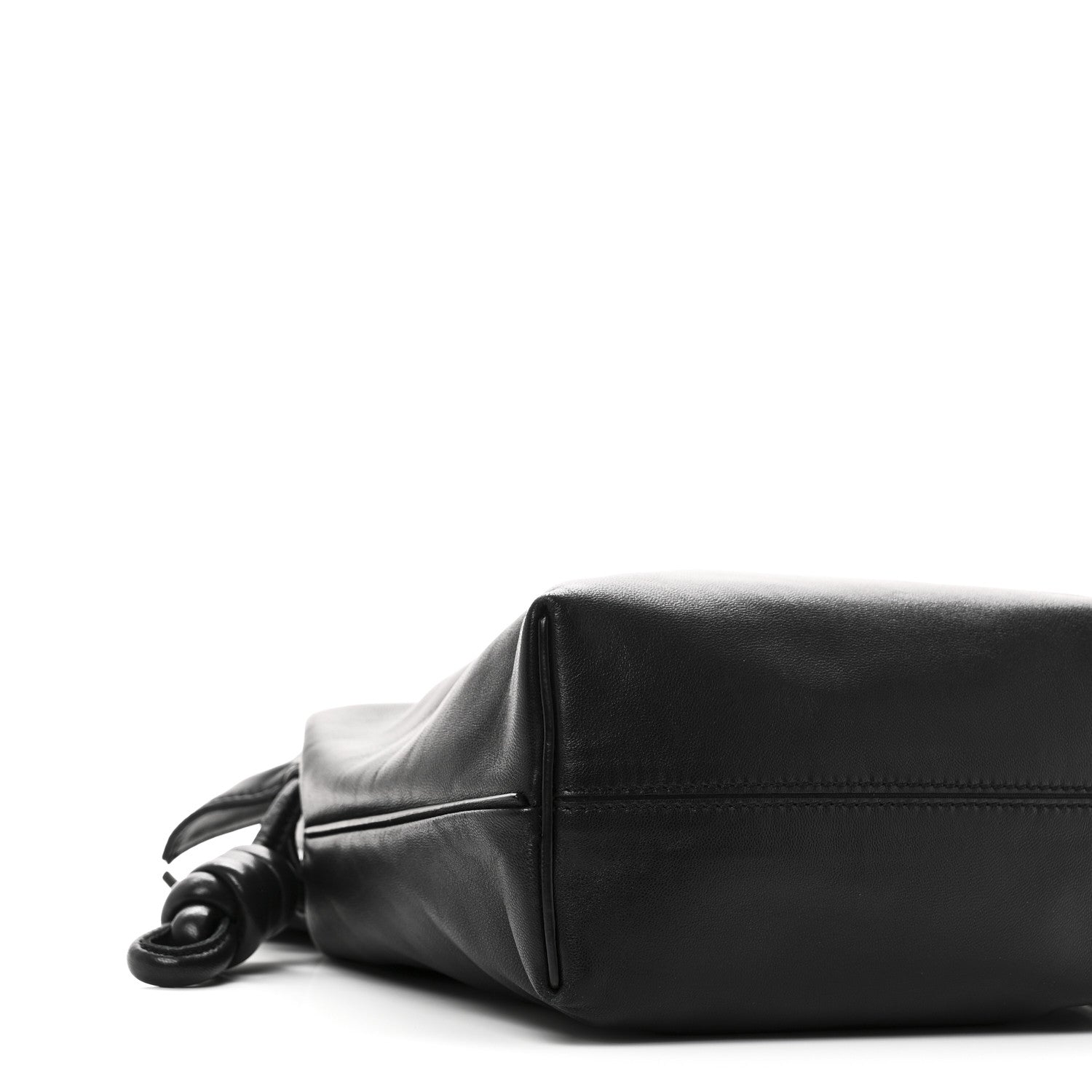 Loewe Calfskin Flamenco Knot Bag Black 9 of 10