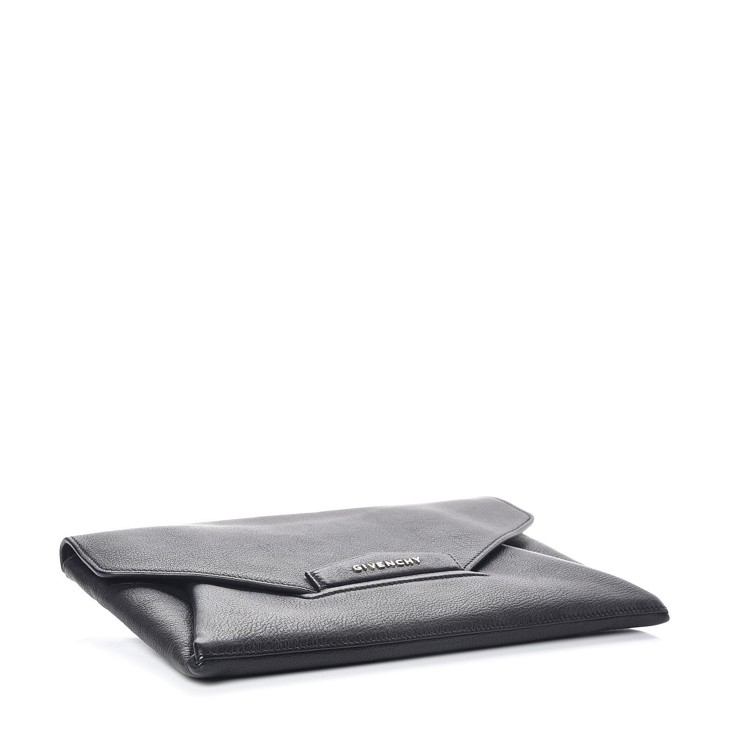 Givenchy Sugar Goatskin Medium Antigona Envelope Clutch Black 4 of 7