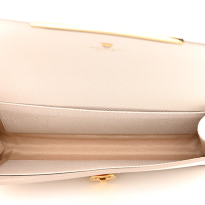 Salvatore Ferragamo Hammered Calfskin Mini Gancini Icona Bag Bone Copper 5 of 12