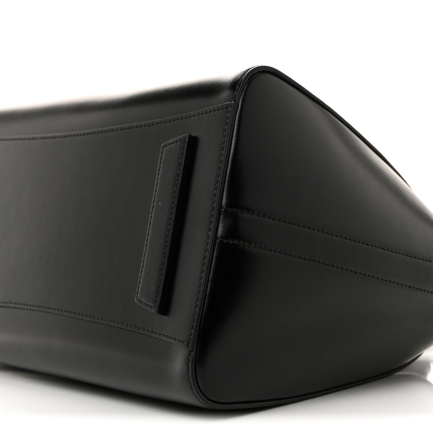 Shiny Lord Calfskin Medium Antigona Black